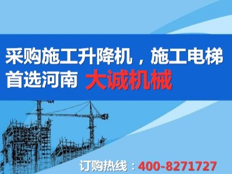 雙籠施工升降機(jī)，工地物料機(jī)價(jià)格多少？